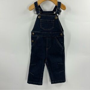 Hanna Andersson Infant Denim Overalls 70 CM US 6-12 Months